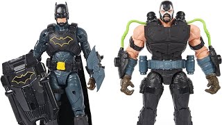 New spinmaster dc comics Batman vs Bane battle pack 12 inch action figures preorder info [upl. by Lazaro]