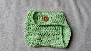 Windelhose häkeln  Windelhöschen Anleitung  Teil 1 mit Untertitel by BerlinCrochet [upl. by Snah849]