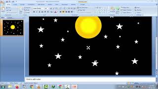 powerpoint animation video  powerpoint 2007 animation hindi  powerpoint star animation video [upl. by Elephus700]