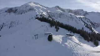 Mellau Skigebiet  Vorarlberg von Oben [upl. by Chadburn]