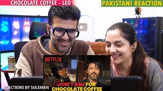 Pakistani Couple Reacts To Leo  Thalapathys Coffee Is Injurious To Health  Thalapathy Vijay [upl. by Alyaj]