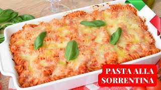 quotPASTA alla SORRENTINAquot  tradycyjna włoska ZAPIEKANKA MAKARONOWA 🍴  Włochy od kuchni [upl. by Hamel]