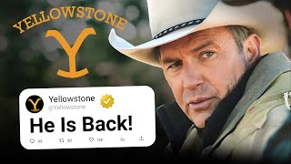 Yellowstone Signals Kevin Costners Return To The Show [upl. by Ramahs]