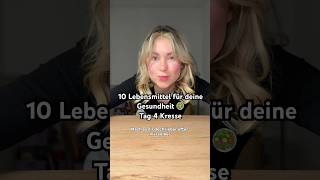 10 Lebensmittel für DEINE Gesundheit 🥗 Kresse gesundeernährung [upl. by Grania]