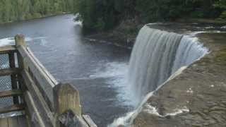 Tahquamenon Falls State Park UP Michigan [upl. by Ennovad589]