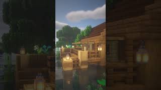 Minecraft  Small Fishing Hut [upl. by Einattirb]