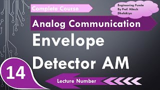 Envelope Detector Basics Derivation Working Block Diagram amp Circuit Explained  AM detection [upl. by Burkhard832]