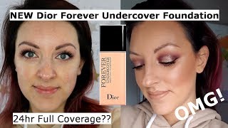 Dior forever undercover foundation review and wear test [upl. by Hgielsa65]