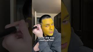 Recreating Antonio Garzas Iconic Cowboy Emoji look pt2 halloween makeup youtuber funny lgbt [upl. by Hylton]