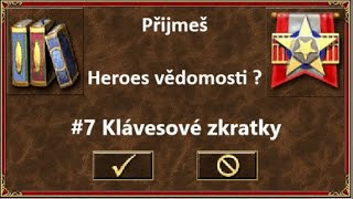 Heroes vědomosti 7  klávesové zkratky [upl. by Fidelio737]