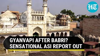 Gyanvapi Bombshell Temple Existed At The Site Of Mosque Claims ASI Report  Watch [upl. by Vallonia868]