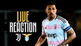 🔴 WATCH NOW JUVENTUS vs LAZIO COPPA ITALIA  LIVE REACTION 💪⚪⚫ [upl. by Pedaias]