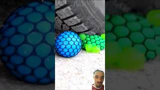 Crushing of soft and crunchy things by car🚗asmr car crushing crushing relaxing asmrcartrending [upl. by Enomis]