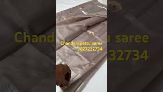 Ye pure chanderi handloom sarees bareek kam Meena kari buta ye sarees with blouses ke sath aayga [upl. by Damali]