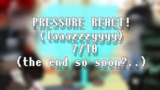 PRESSURE REACTIONRusEng710 [upl. by Rabin]