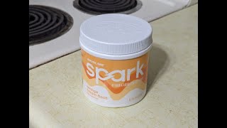 AdvoCare Spark Energy Drink Orange Cream Float Canister Review [upl. by Zacherie]