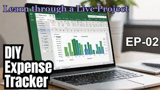 02How to Build an Expense Tracker in Excel  Application Demo [upl. by Rahab]