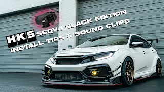 Honda Civic Type R FN2  stock engine with HKS RSK intake  revving [upl. by Grous857]