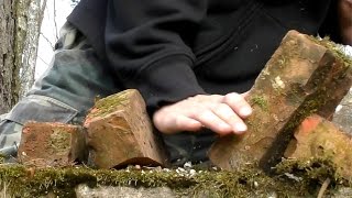 Brick Breaking Tameshiwari Karate Training in Slow Motion [upl. by Haas]