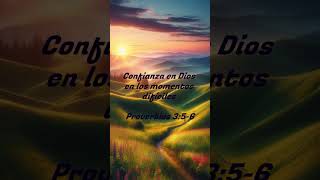 Confianza en Dios en los momentos difíciles Proverbios 356 [upl. by Bennink]