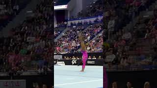 Simone Biles Slow Motion Floor Exercise FX Core Hydration Classic 2024 Part4 [upl. by Kerwin]