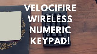 Velocifire NK01 Mechanical Wireless Numpad Review 🔢 [upl. by Jezrdna]