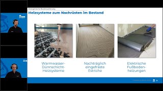 MAPEI OnlineSeminar Energetische Bodensanierung  Mehr als nur heiße Luft [upl. by Solrak]