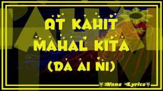 Pangarap Lang Kita  Lyrics  Parokya Ni Edgar ft Happee Sy [upl. by Stempien]