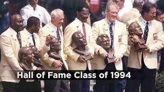 Pro Football Hall of Fame Class of 1994 celebrates 30year anniversary [upl. by Burner]