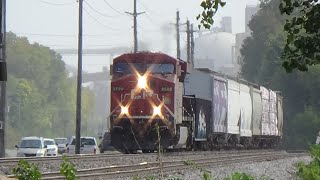 CPKC 260 at Buffalo IA 356 at Riverdale and Davenport September 18 2024 [upl. by Hyatt]