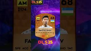 DLS25 ABBOSBEK FAYZULLAYEV 68 RATING 🥳🥳 UZBEKISTAN WORLD CUP🏆🥇 [upl. by Anahpos]