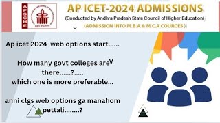 ap ICET 2024 list of govt Universitys [upl. by Nossyla]