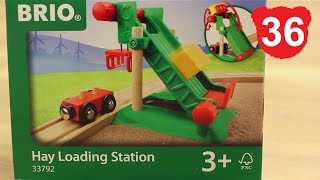 Эпизод 36  Деревянные игрушки BRIO Hay Loading Station 33792 железная дорога игра брио томас [upl. by Levina]