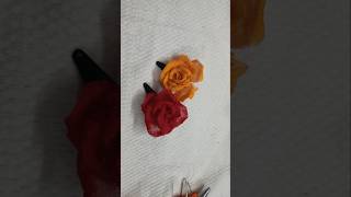 17Beautiful Baby Clip Anytime Anywhere  Organdi Flower Hair Clip Very Easy [upl. by Laehcor]