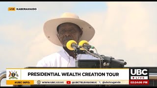 MUSEVENI WARNS ON POLITICS OF SELF INTERESTS HE OUTLINES IT AS A HINDERANCE TO NATION GROWTH [upl. by Shaff677]