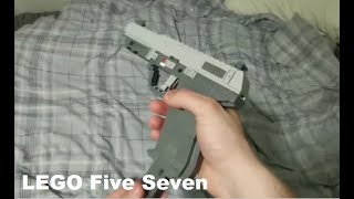 LEGO Five Seven  Jims LEGO Guns [upl. by Tlevesor]