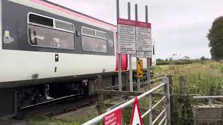 Glanrhyd Isaf No1 MWL Userwork Level Crossing Carmarthenshire Saturday 17082024 [upl. by Zuzana]