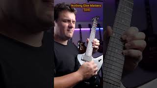 Nothing Else Matters  Metallica  Solo Cover metallica blackalbum harleybentonguitars [upl. by Nolahs]