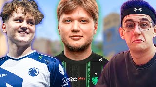 CRAZY MATCH  S1MPLE PLAYS FACEIT WITH YEKINDAR amp EVELONE  ENG SUBS  CS2 [upl. by Knorring]