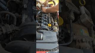 Astra 17 cdti injector replacement part 9 automobile shortvideo car mechanic opel [upl. by Nnaaras]