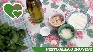 PESTO ALLA GENOVESE  semplicissimo e buonissimo [upl. by Belmonte23]