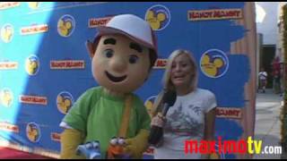 HANDY MANNY MOTORCYCLE ADVENTURE Premiere Arrivals [upl. by Inaej]