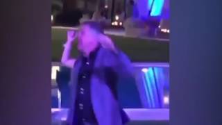 England Boss Sam Allardyce Dances In Marbella [upl. by Frolick]