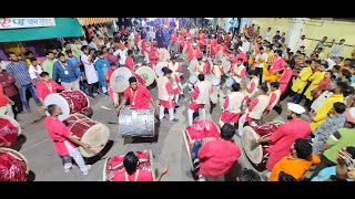 Daivat Vadya Pathak Wardha  Ganpati Visarjan Miravnuk In Dhamangaon 4K  दैवत वाद्य पथक वर्धा 2022 [upl. by Singh]