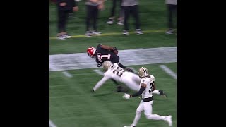 Darnell Mooney with a spectacular catch for a 36yard Gain vs New Orleans Saints [upl. by Hedvige]