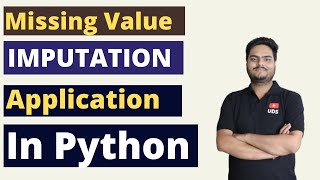 Missing value imputation application In Python  Python missing value imputation [upl. by Robers856]