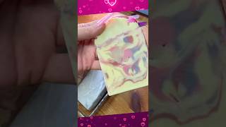 Cutting Handmade Soap soap soapcutting [upl. by Holmes]