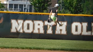 S4 Ep43  North Olmsted Softball vs Baseball game [upl. by Gusty]