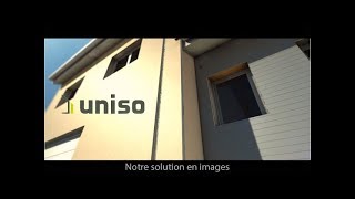 Solution disolation par lextérieur UNISO  Protègez et isolez vos façades   2018 [upl. by Llenna]