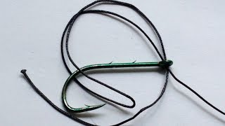 How To Tie The Simple Fishing Knots But EffectiveDIY Fishing TipsBuộc Lưỡi Câu Đơn Giản Hiệu Quả [upl. by Eillime]